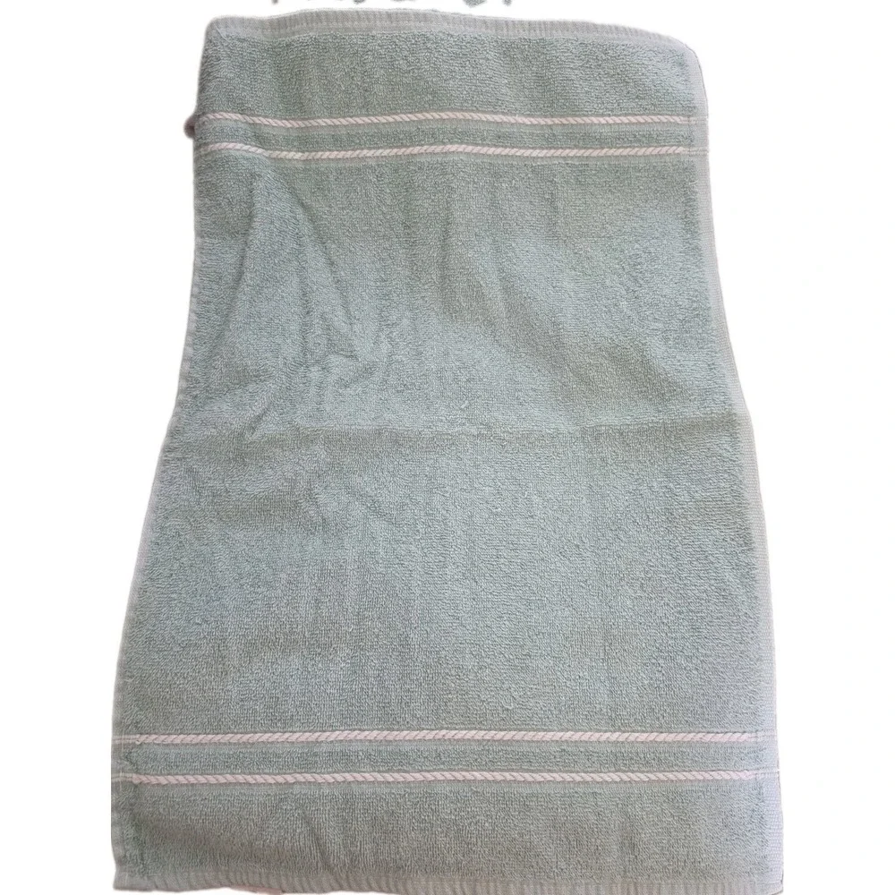 Vintage Tastemaker 100% Cotton 2 Hand Towels By JP Steven's Co  Seafoam green